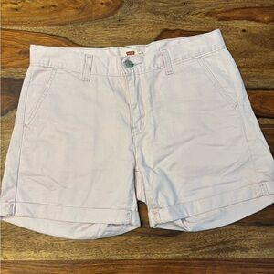 Levi's Pink Bermuda Shorts Classic Summer Style